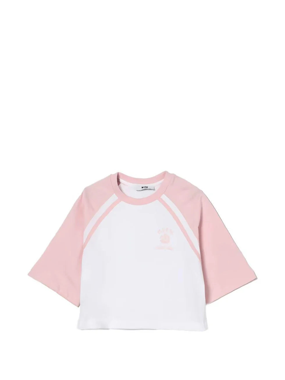 T-shirt con logo stampato S6MSJGTH024 /001/78 MSGM KIDS 
