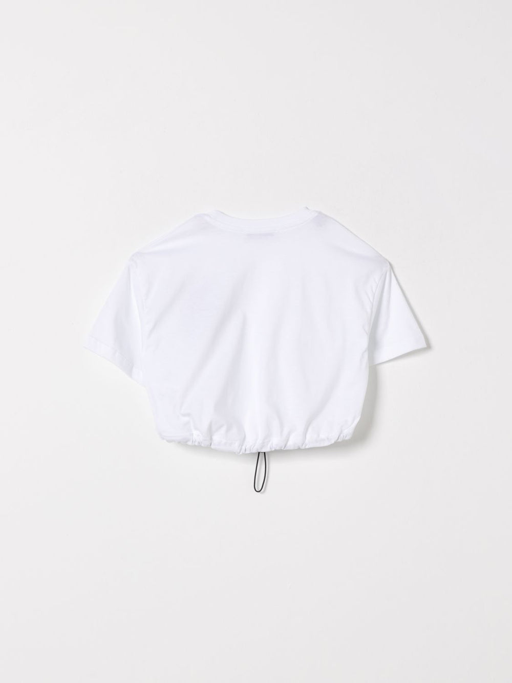 T-shirt cropped con stampa S6MSJGTH106 /001 MSGM KIDS 