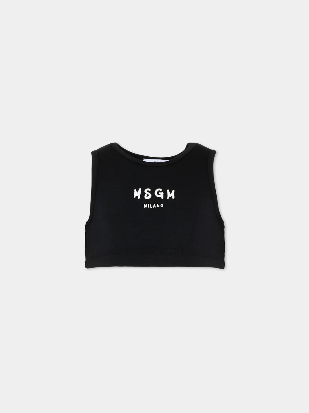 Top cropped con logo stampato S6MSJGTO011 /110/88 MSGM KIDS 