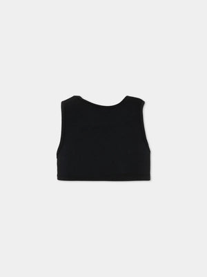 Top cropped con logo stampato S6MSJGTO011 /110/88 MSGM KIDS 