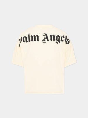Classic and overlogo t-shirt PBAA002S26JER001 /2 PALM ANGELS 