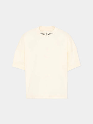 Classic and overlogo t-shirt PBAA002S26JER001 /2 PALM ANGELS 