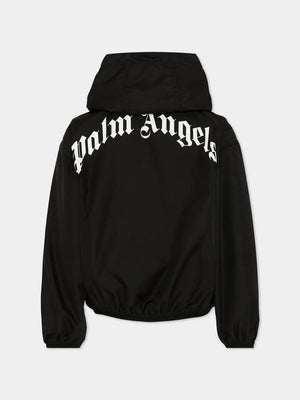 Giubbotto con logo PBEB004S26FAB001 /110 PALM ANGELS 