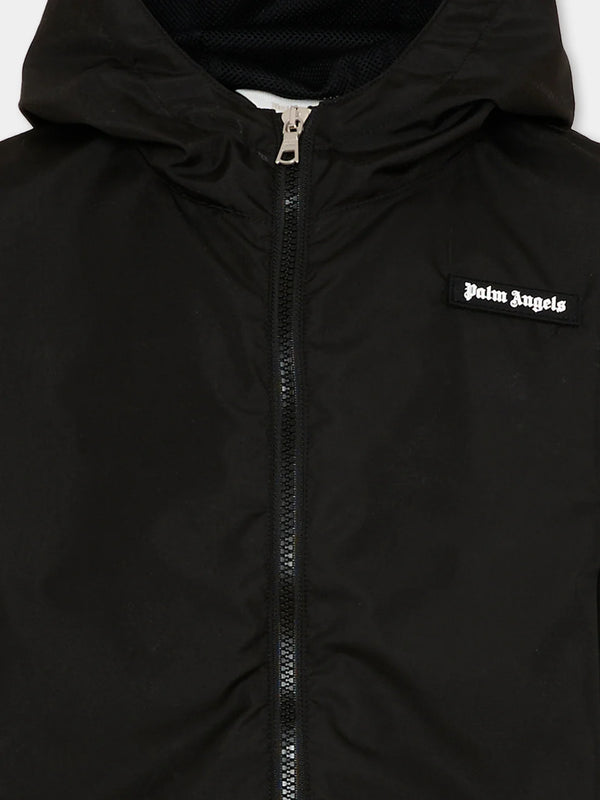 Giubbotto con logo PBEB004S26FAB001 /110 PALM ANGELS 