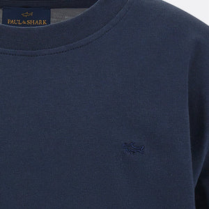 T-shirt con stampa dietro WOM00G LAA54 /42370 PAUL & SHARK 