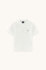 T-shirt con logo ricamato
