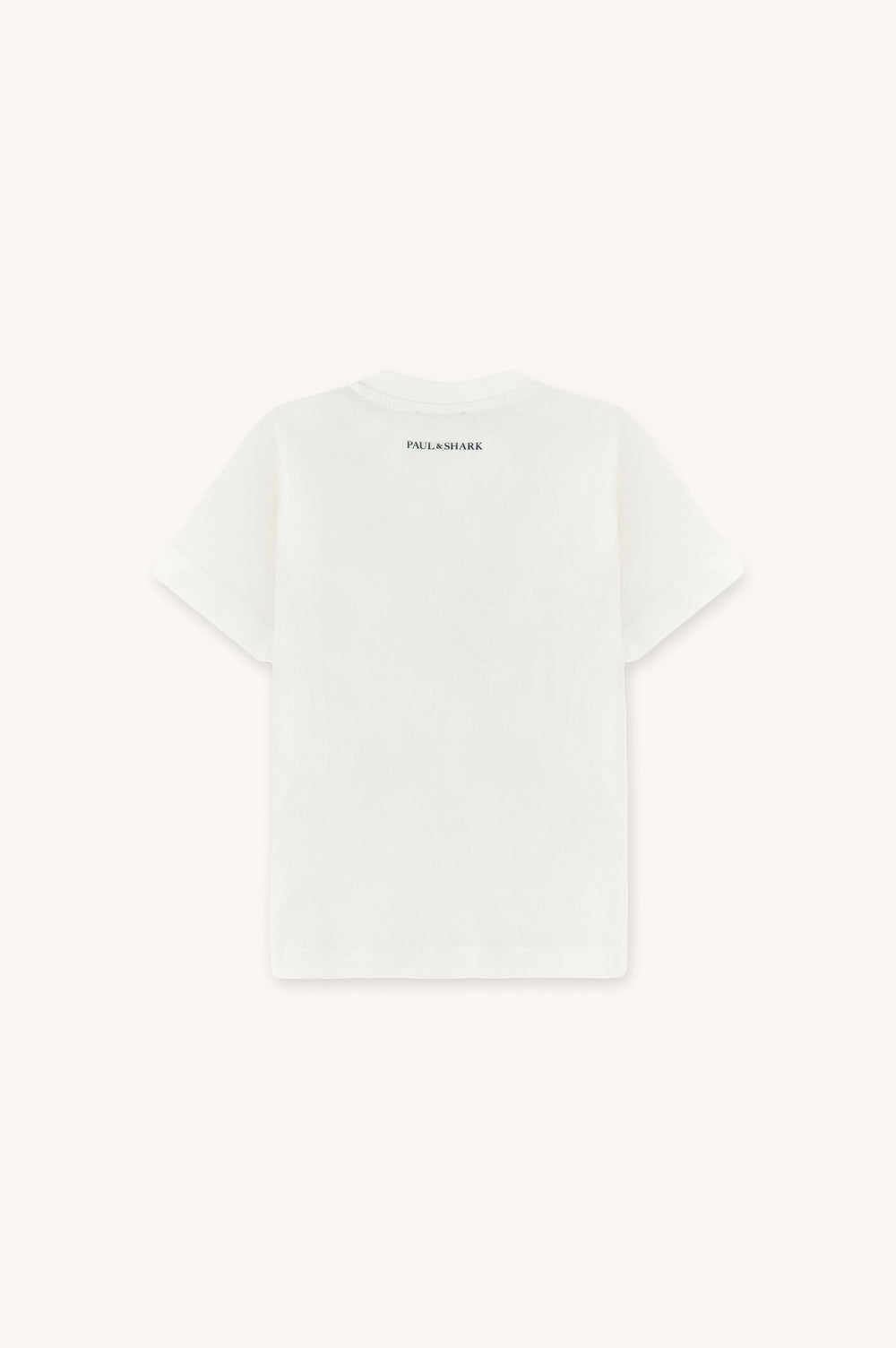 T-shirt con logo ricamato WUM004 LAA54 /10101 PAUL & SHARK 