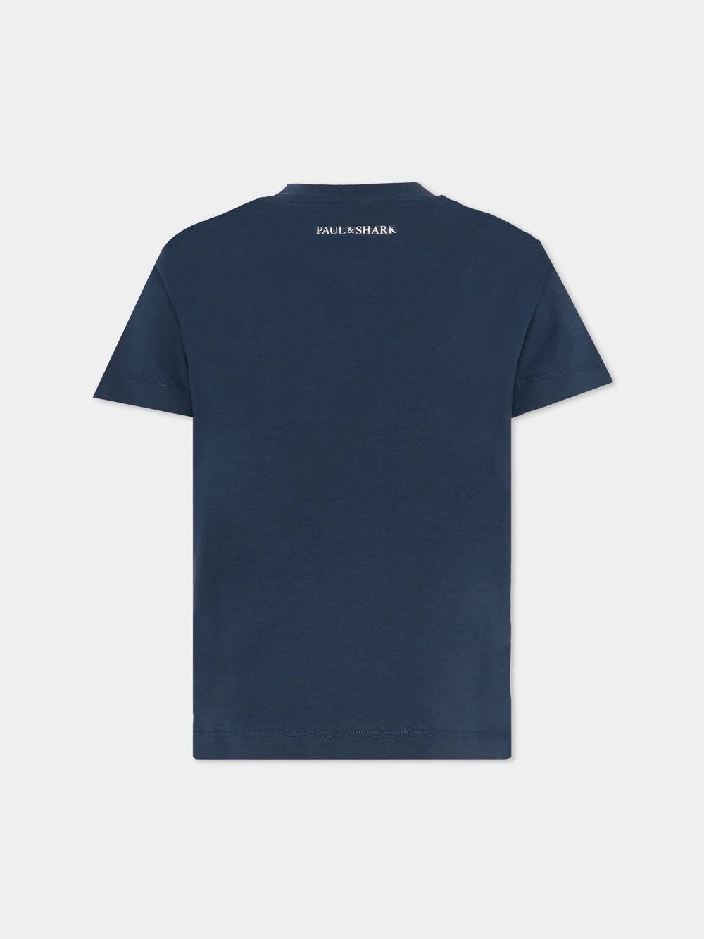 T-shirt con logo ricamato WUM004 LAA54 /42370 PAUL & SHARK 