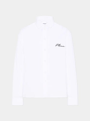 Camicia con logo ricamato S6PHJBSI248 /2 PHILIPP PLEIN JUNIOR 