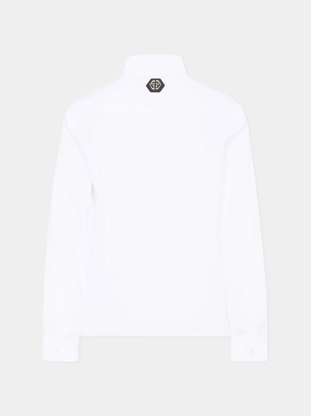Camicia con logo ricamato S6PHJBSI248 /2 PHILIPP PLEIN JUNIOR 
