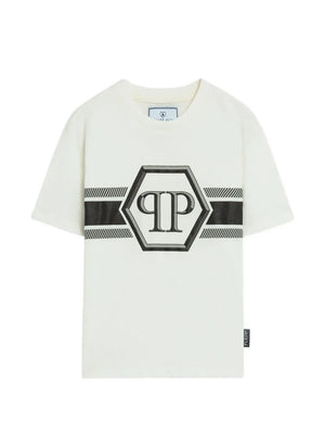 T-shirt con logo stampato S6PHJBTH054 /2 PHILIPP PLEIN JUNIOR 
