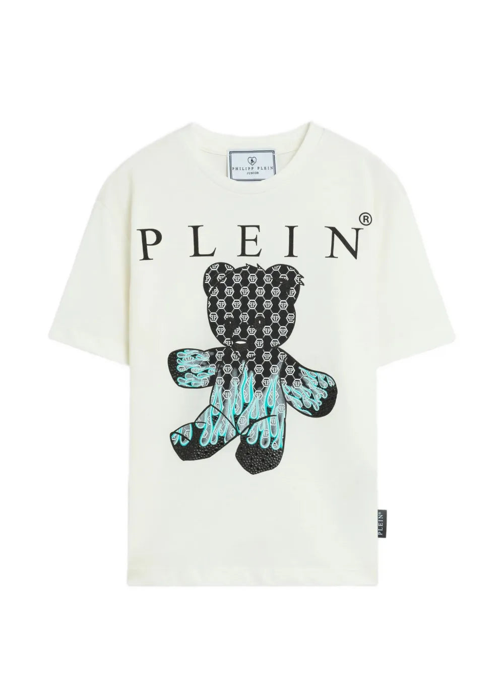 T-shirt in cotone con stampa Philipp Plein S6PHJBTH068 /2 PHILIPP PLEIN JUNIOR 