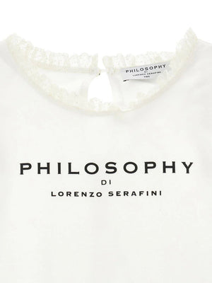 T-Shirt Philosophy con rouches I1G600 7201 /1 PHILOSOPHY KIDS 