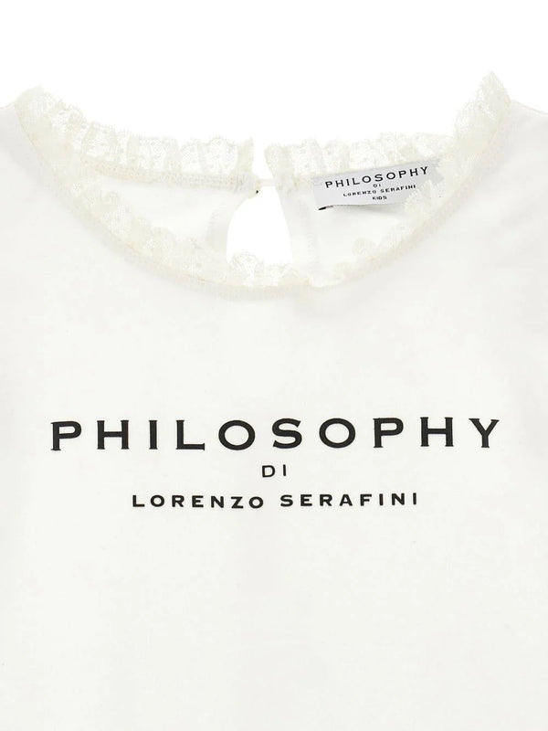 T-Shirt Philosophy con rouches I1G600 7201 /1 PHILOSOPHY KIDS 