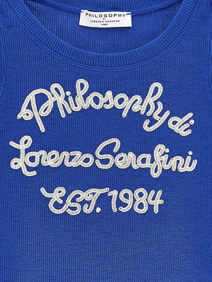 Canotta Ricamata Philosophy I1G614 7212 /54 PHILOSOPHY KIDS 