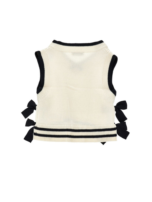 Gilet con fiocchi I9G306 7034 /150 PHILOSOPHY KIDS 