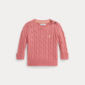 Maglione in cotone a trecce 320702674 /501 POLO RALPH LAUREN 