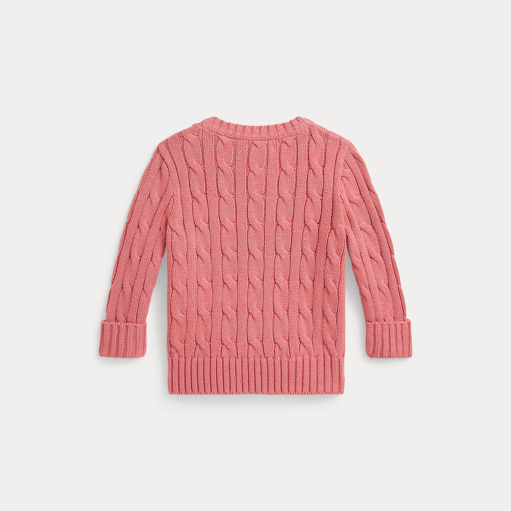 Maglione in cotone a trecce 320702674 /501 POLO RALPH LAUREN 
