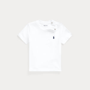 T-shirt in jersey di cotone con scollo a girocollo 320832904 /033 POLO RALPH LAUREN 