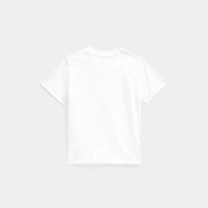 T-shirt in jersey di cotone con scollo a girocollo 320832904 /033 POLO RALPH LAUREN 