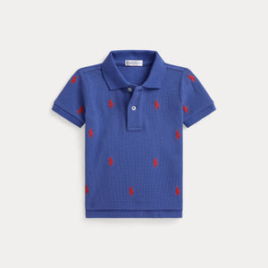 Polo in cotone a rete polo pony 320882605 /500 POLO RALPH LAUREN 