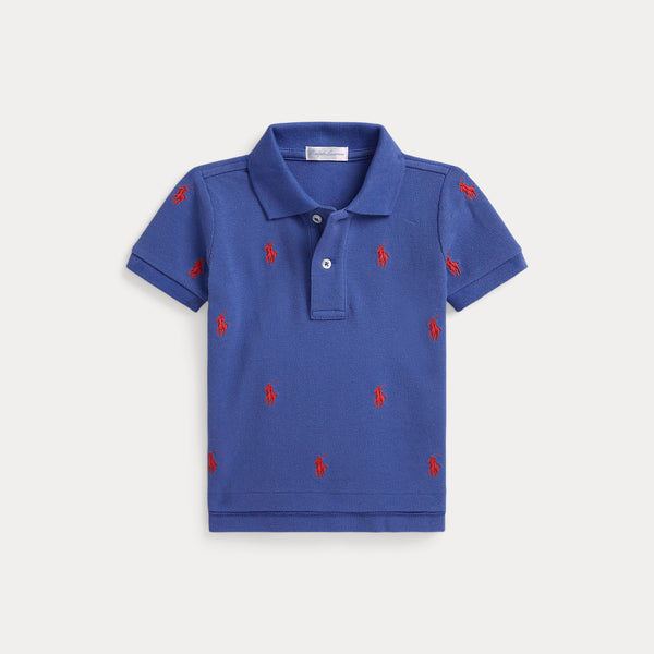 Polo in cotone a rete polo pony 320882605 /500 POLO RALPH LAUREN 