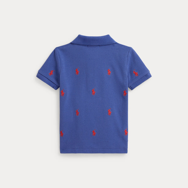 Polo in cotone a rete polo pony 320882605 /500 POLO RALPH LAUREN 