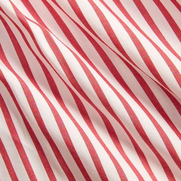 Camicia in popeline a righe e pantaloncini ricamati 320B21361 /001 POLO RALPH LAUREN 