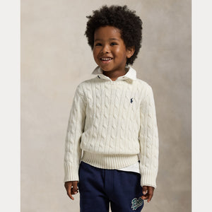 Maglione in cotone a trecce 322702674 /024 POLO RALPH LAUREN 