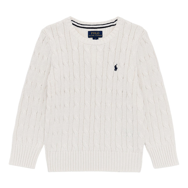 Maglione in cotone a trecce 322702674 /024 POLO RALPH LAUREN 