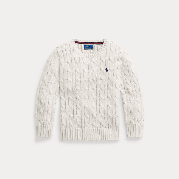 Maglione in cotone a trecce 322702674 /024 POLO RALPH LAUREN 