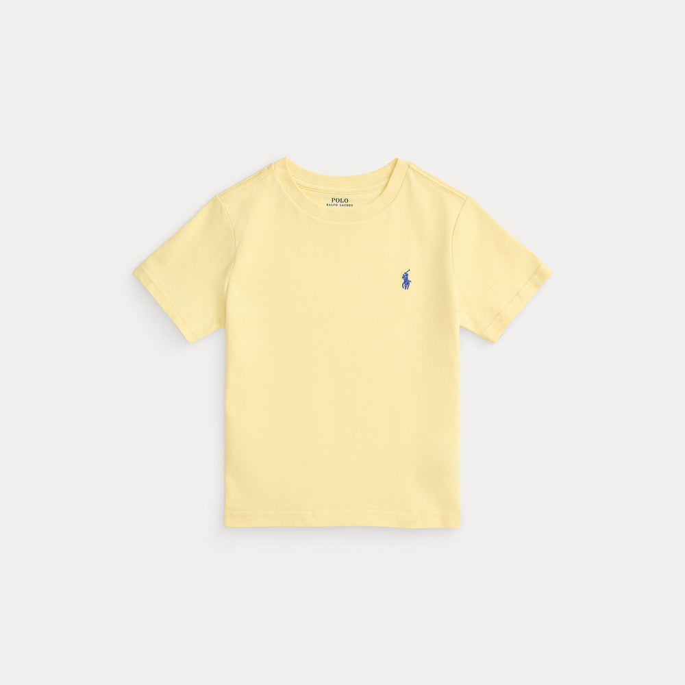 T-shirt in jersey di cotone con scollo a girocollo 322832904 /509 POLO RALPH LAUREN 