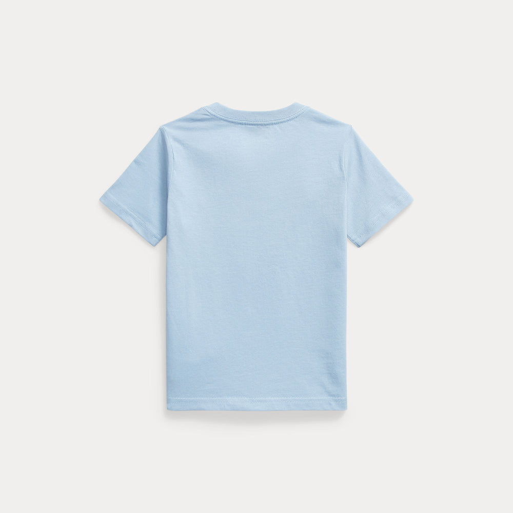 T-shirt in jersey di cotone con scollo a girocollo 322832904 /512 POLO RALPH LAUREN 