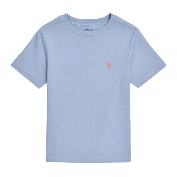 T-shirt in jersey di cotone con scollo a girocollo 322832904 /512 POLO RALPH LAUREN 