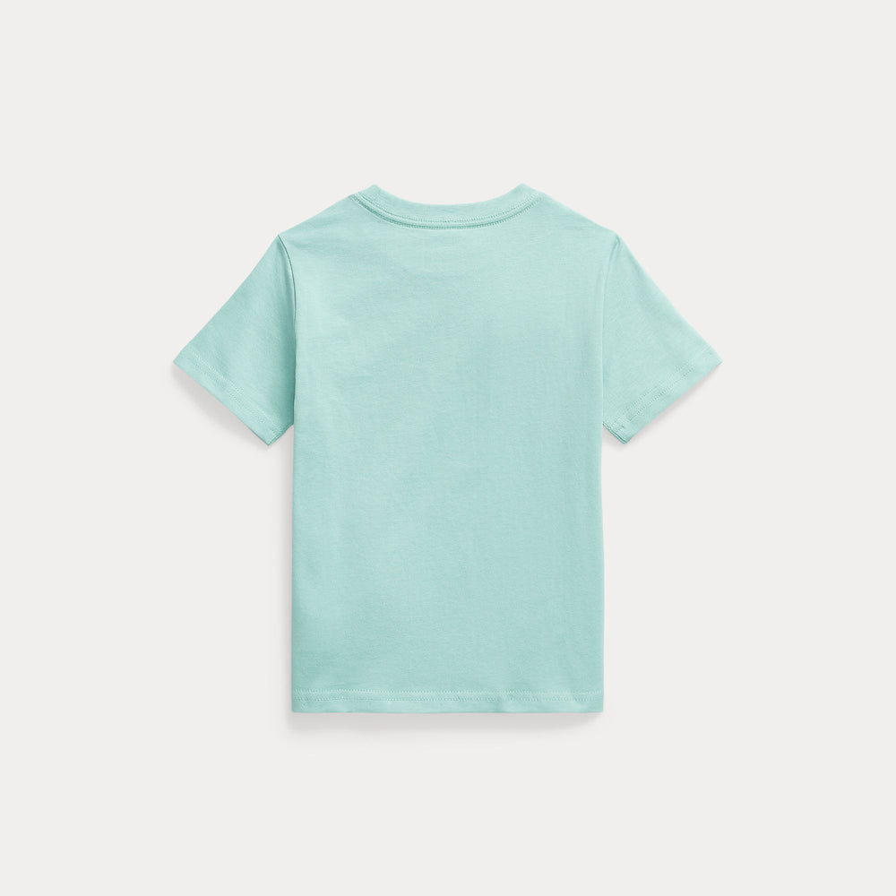 T-shirt in jersey di cotone con scollo a girocollo 322832904 /514 POLO RALPH LAUREN 