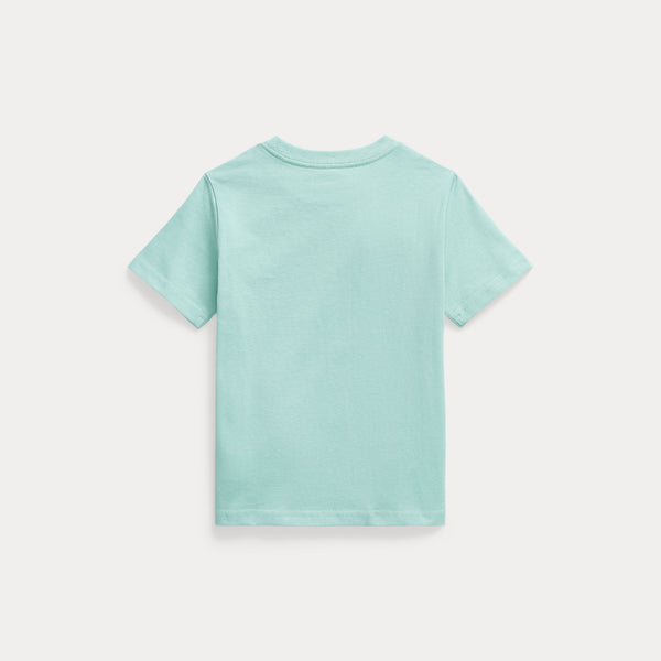 T-shirt in jersey di cotone con scollo a girocollo 322832904 /514 POLO RALPH LAUREN 