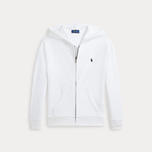 Felpa con cappuccio e zip intera in french terry 322964134 /001 POLO RALPH LAUREN 
