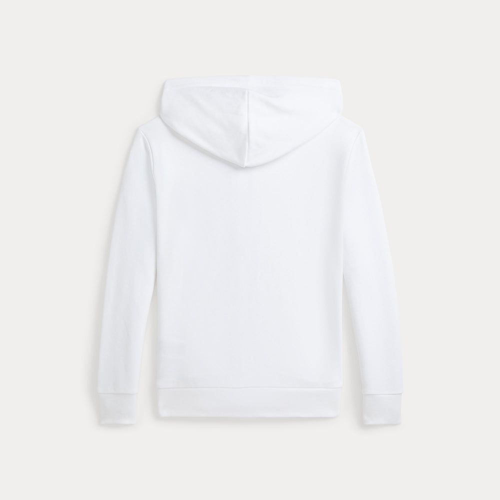 Felpa con cappuccio e zip intera in french terry 322964134 /001 POLO RALPH LAUREN 