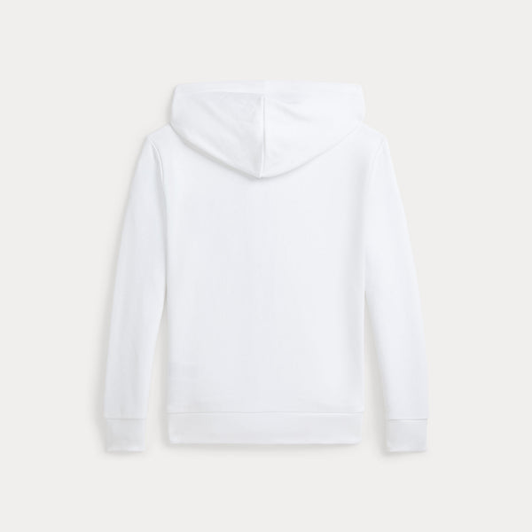 Felpa con cappuccio e zip intera in french terry 322964134 /001 POLO RALPH LAUREN 