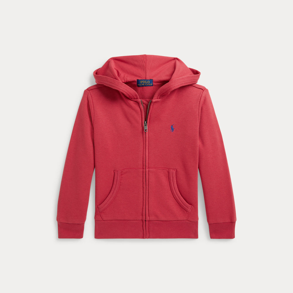 Felpa con cappuccio e zip intera in french terry 322964134 /503 POLO RALPH LAUREN 