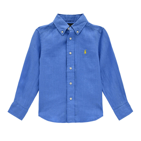Camicia di lino 322967600 /001 POLO RALPH LAUREN 