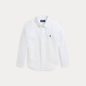 Camicia di lino 322967600 /003 POLO RALPH LAUREN 