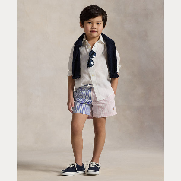 Camicia di lino 322967600 /003 POLO RALPH LAUREN 