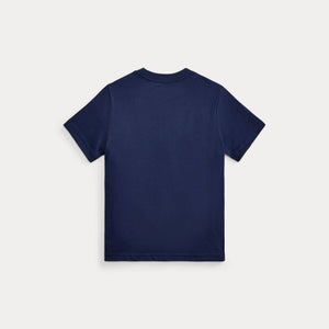 T-shirt in jersey di cotone con l'orso polo 322A12428 /001 POLO RALPH LAUREN 
