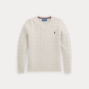 Maglione in cotone a trecce 323702674 /024 POLO RALPH LAUREN 
