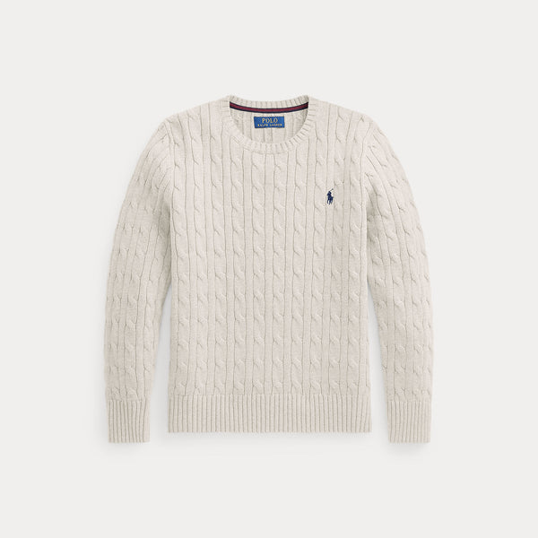 Maglione in cotone a trecce 323702674 /024 POLO RALPH LAUREN 