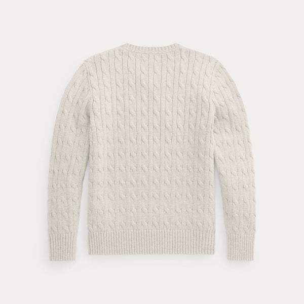 Maglione in cotone a trecce 323702674 /024 POLO RALPH LAUREN 