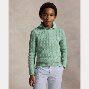 Maglione in cotone a trecce 323702674 /505 POLO RALPH LAUREN 