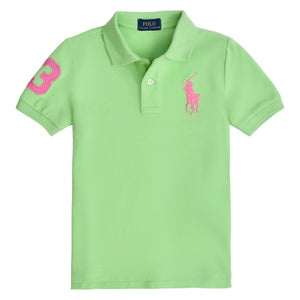 Polo in cotone a rete big pony<BR/> 323703635 /510 POLO RALPH LAUREN 