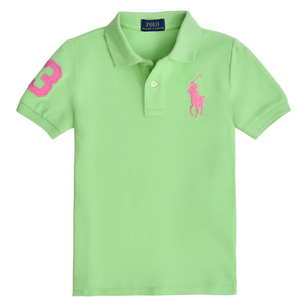 Polo in cotone a rete big pony<BR/> 323703635 /510 POLO RALPH LAUREN 